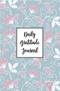 Gratitude Journal Swirly Flowers Pattern 4