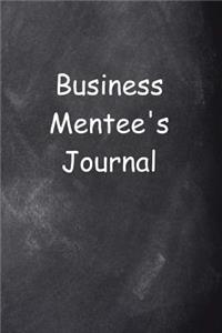 Business Mentee's Journal Chalkboard Design