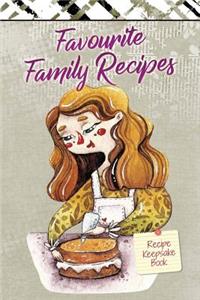 Recipe Keepsake Book-Favourite Family Recipes
