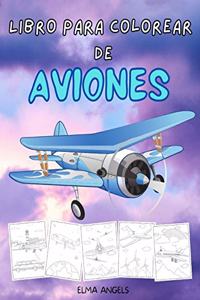 Libro para Colorear de Aviones
