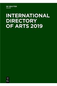 International Directory of Arts 2019