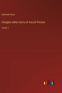 Disegno della storia di Ascoli Piceno