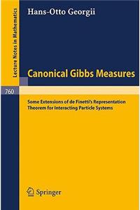 Canonical Gibbs Measures