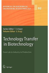 Technology Transfer in Biotechnology