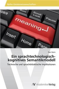 sprachtechnologisch-kognitives Semantikmodell