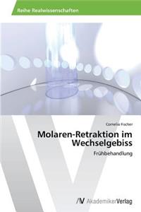 Molaren-Retraktion im Wechselgebiss