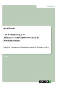 Umsetzung der Behindertenrechtskonvention in Niedersachsen