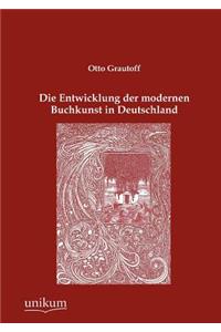Entwicklung der modernen Buchkunst in Deutschland