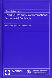 Unidroit Principles of International Commercial Contracts