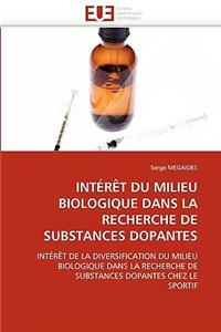 Int�r�t Du Milieu Biologique Dans La Recherche de Substances Dopantes