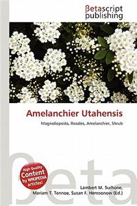 Amelanchier Utahensis