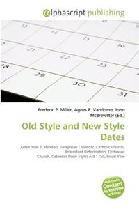Old Style and New Style Dates