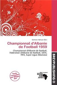 Championnat D'Albanie de Football 1959