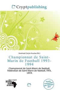 Championnat de Saint-Marin de Football 1993-1994