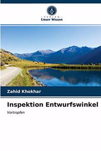 Inspektion Entwurfswinkel