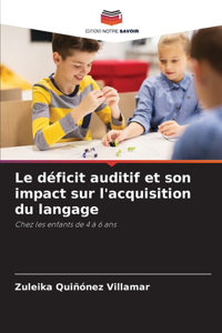 déficit auditif et son impact sur l'acquisition du langage
