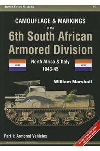 Camouflage & Markings of the 6th South African Armored Division