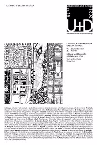 La Ricerca Di Morfologia Urbana in Italia - Urban Morphology Research in Italy. 2