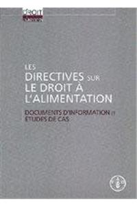 Les Directives Sur Le Droit A L'Alimentation