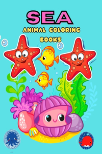 Sea Animals Coloring Book