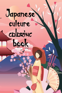 Japanese culture coloring book