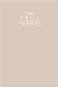 Mes clients préférés