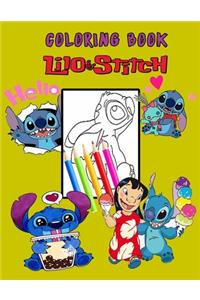 Coloring Book Lilo & Stitch