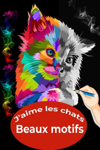 J'aime les chats Beaux motifs