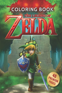 The Legend Of Zelda Coloring Book