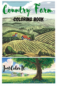 Country Farm Coloring Book