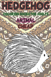 Coloring Books for Adults Cheap - Animal - Hedgehog