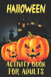 Halloween Activity Books For Adults