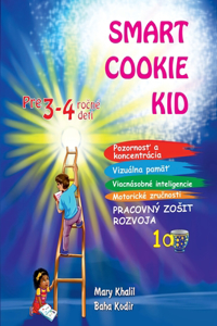 Smart Cookie Kid pre 3-4 ročné deti Pracovný zosit rozvoja 1A