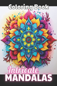 Intricate Mandalas Coloring Book