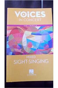 Hal Leonard Voices in Concert, Level 3 Mixed Sight-Singing Book, Grades 9-12