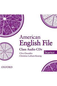 American English File Starter: Class Audio CDs (3)