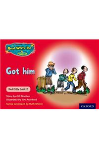 Buy Read Write Inc. Phonics: Red Ditty Book 2 Got Him Books Best ...
