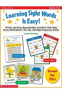 Learning Sight Words Is Easy!