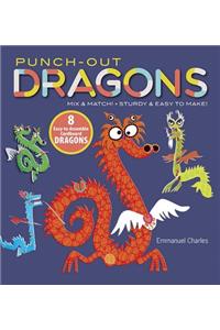 Punch-Out Dragons Mix and Match! Sturdy and Easy to Make!