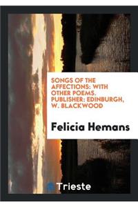 Songs of the Affections