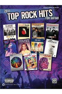 Top Rock Hits for Guitar 2011