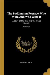 The Baddington Peerage, Who Won, And Who Wore It