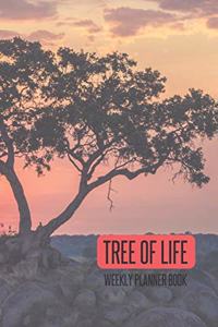 Tree of Life Weekly Planner Book