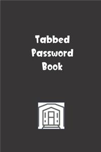 Tabbed Password Book