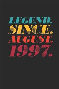 Legend Since August 1997