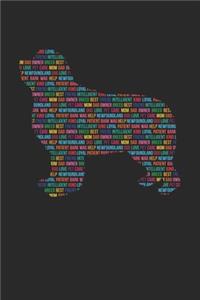 Newfoundland Journal - Newfoundland Notebook 'Word Cloud' - Gift for Newfoundland Lovers