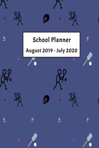 School Planner August 2019 - July 2020