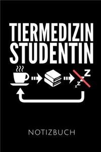 Tiermedizin Studentin Notizbuch