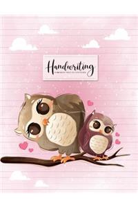 Handwriting Paper Book