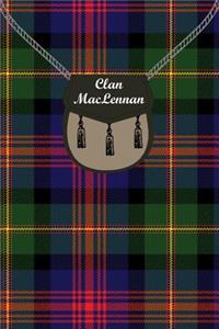 Clan MacLennan Tartan Journal/Notebook